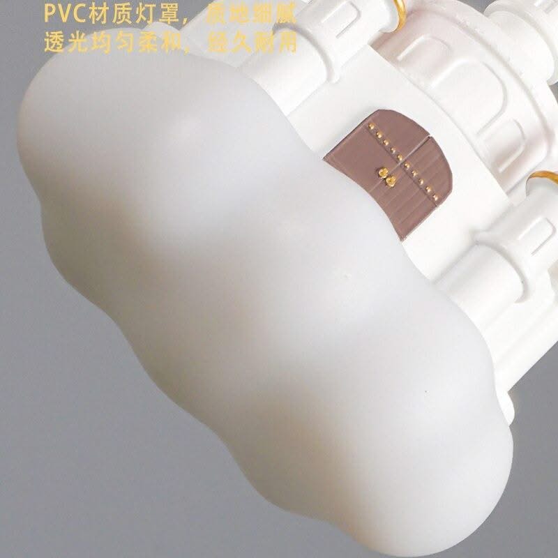 ChandeliersDecor.com-Kids Room Nursery Lighting-Girls Room Creative Castle Pendant Lamp Chandelier