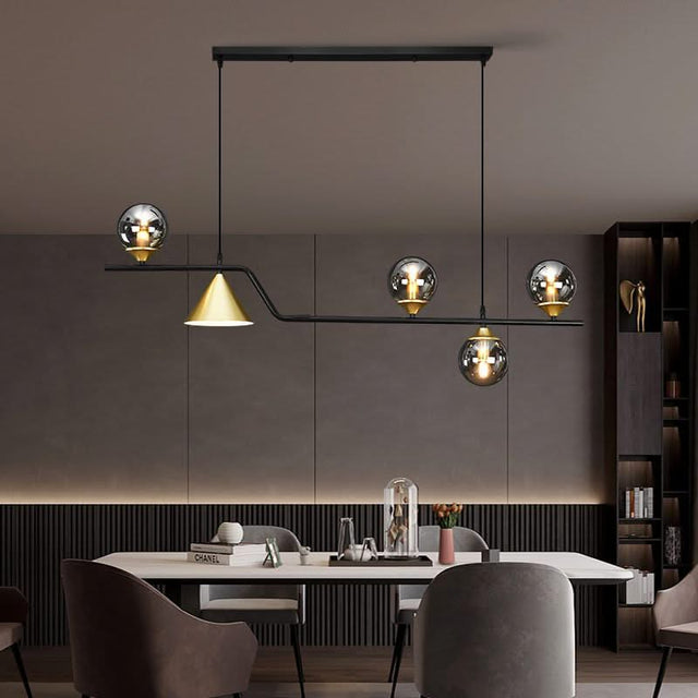 Glass Ball Chandelier: Elegant Lighting for Kitchen-ChandeliersDecor.com