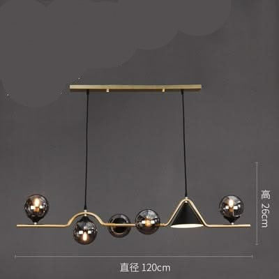 Glass Ball Chandelier: Elegant Lighting for Kitchen-ChandeliersDecor.com