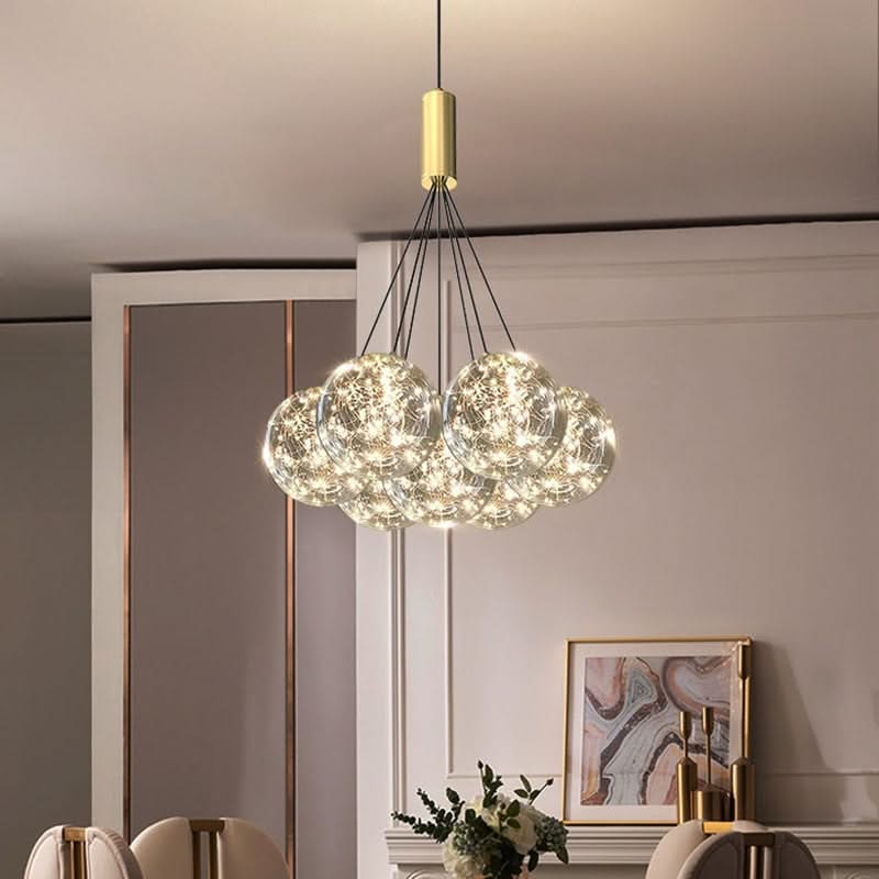 Glass Ball Chandeliers for Living Room and Dining-ChandeliersDecor.com