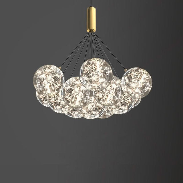 Glass Ball Chandeliers for Living Room and Dining-ChandeliersDecor.com