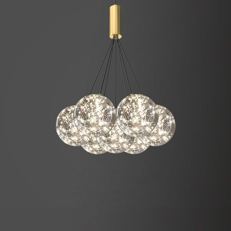Glass Ball Chandeliers for Living Room and Dining-ChandeliersDecor.com