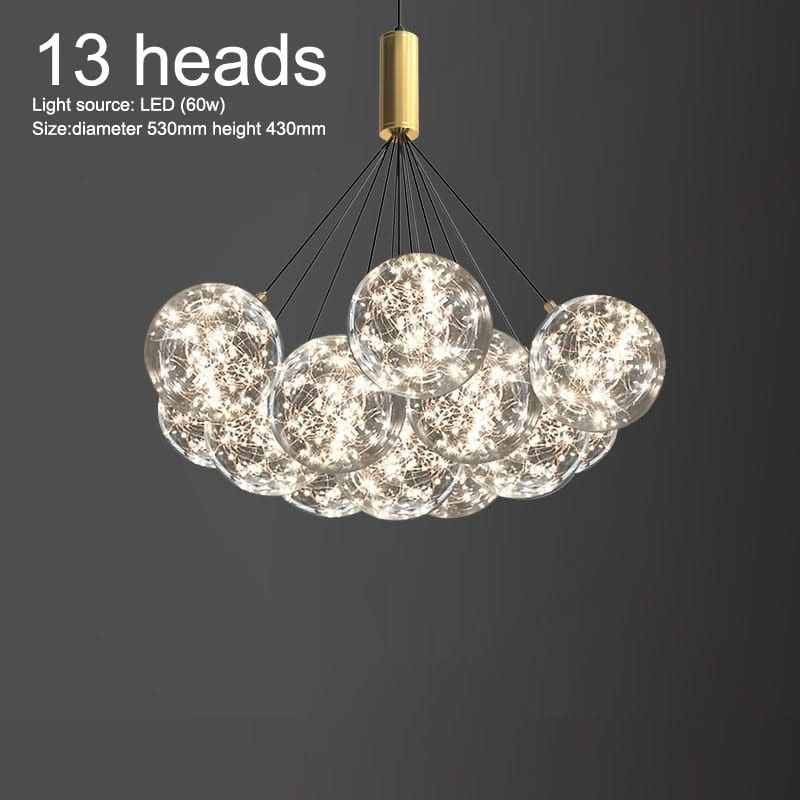 Glass Ball Chandeliers for Living Room and Dining-ChandeliersDecor.com