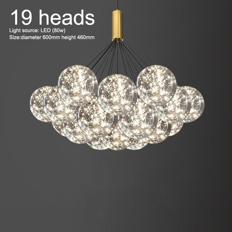 Glass Ball Chandeliers for Living Room and Dining-ChandeliersDecor.com