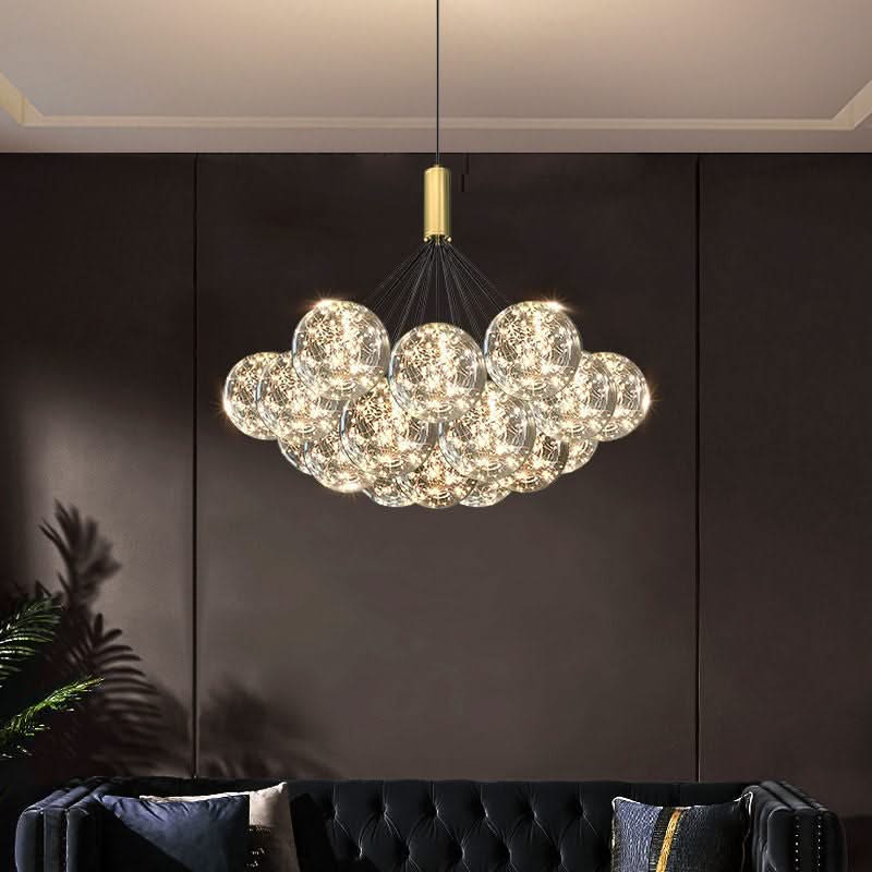 Glass Ball Chandeliers for Living Room and Dining-ChandeliersDecor.com