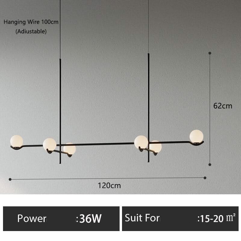 ChandeliersDecor.com-Pendant Lights-Glass Ball Hanging Light: Stylish Lighting Solution