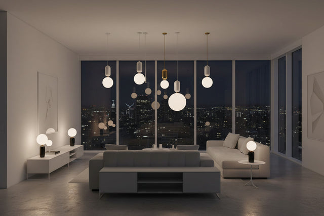 Glass Ball Pendant Light - Illuminate Your Space with Elegance-ChandeliersDecor.com