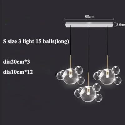 ChandeliersDecor.com-Pendant Lights-Glass Ball Pendant Lights: Exquisite Illumination Options