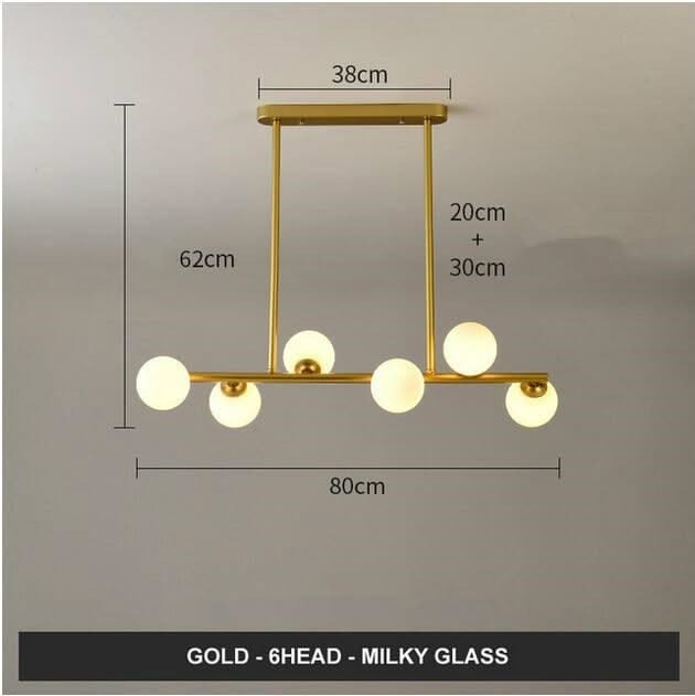 ChandeliersDecor.com-Kitchen Island-Glass Balls Chandelier: Find Exquisite Lighting Fixtures