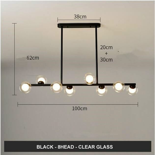 ChandeliersDecor.com-Kitchen Island-Glass Balls Chandelier: Find Exquisite Lighting Fixtures