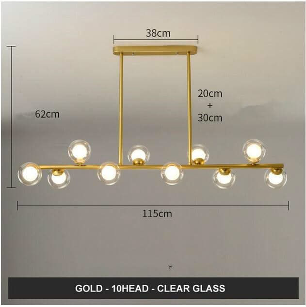 ChandeliersDecor.com-Kitchen Island-Glass Balls Chandelier: Find Exquisite Lighting Fixtures