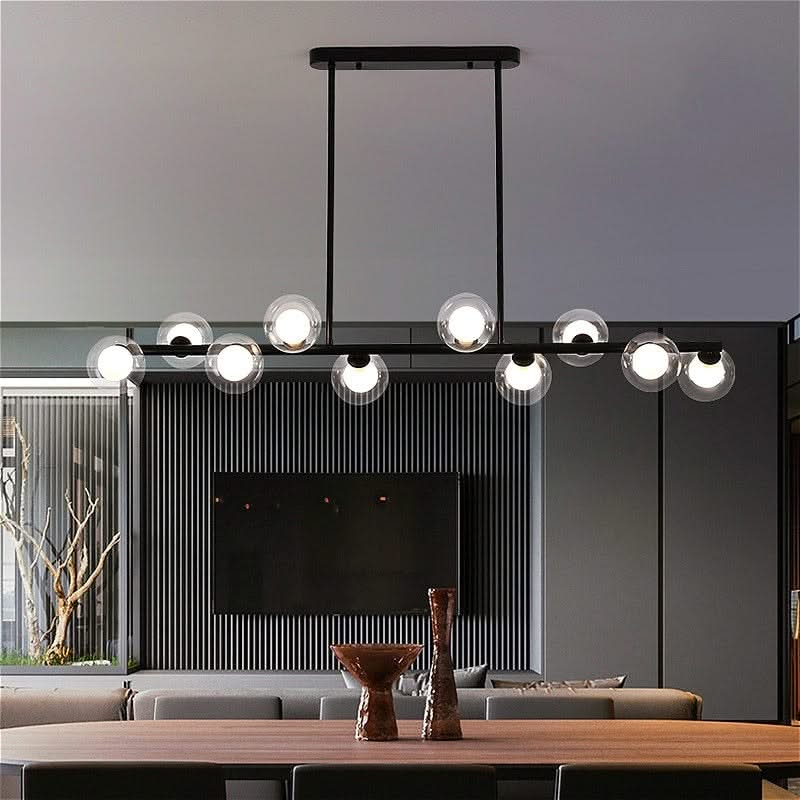 ChandeliersDecor.com-Kitchen Island-Glass Balls Chandelier: Find Exquisite Lighting Fixtures