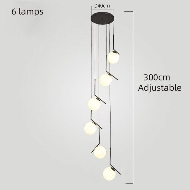 Glass Balls Chandelier - Stylish Lighting Fixtures-ChandeliersDecor.com