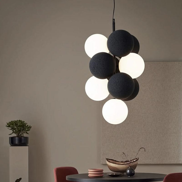 Glass Balls Chandeliers: Stunning Grapes Lighting Fixtures-ChandeliersDecor.com