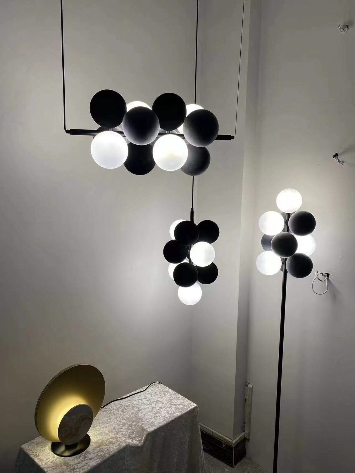 Glass Balls Chandeliers: Stunning Grapes Lighting Fixtures-ChandeliersDecor.com