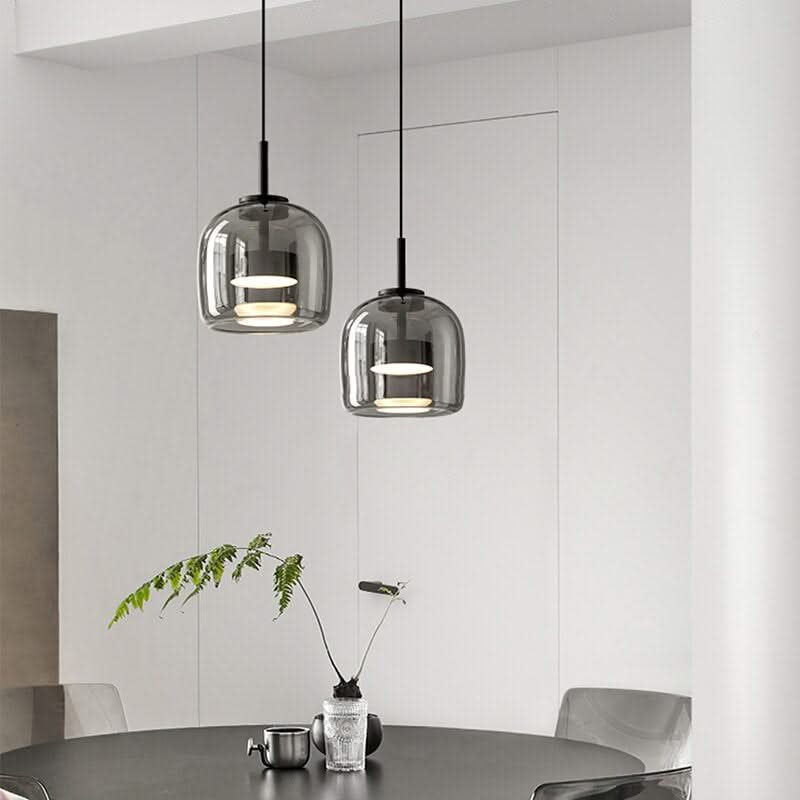 Glass LED Pendant Hanging Lamp For Dining Room-ChandeliersDecor.com