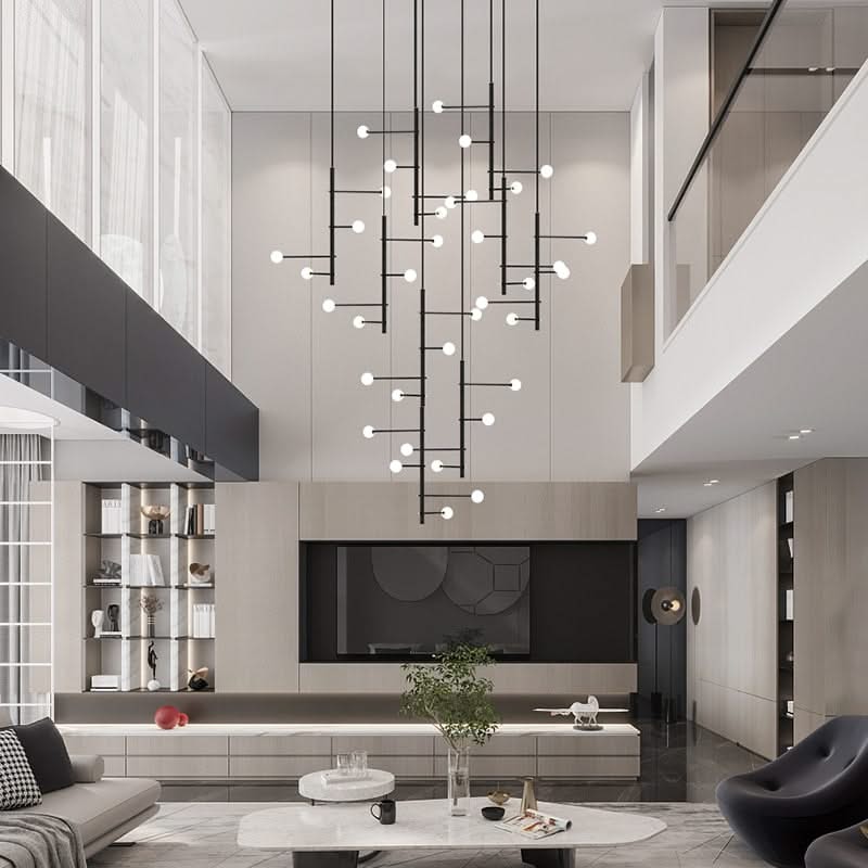 Globe Stems Chandelier: Exquisite Lighting Fixture-ChandeliersDecor.com