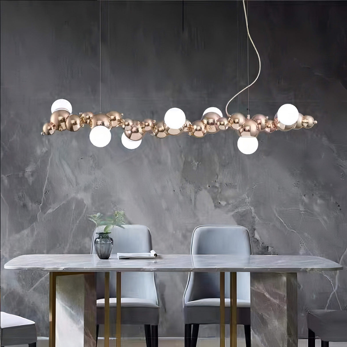 Globes Lustre Chandelier: Elegant and Radiant Lighting-ChandeliersDecor.com