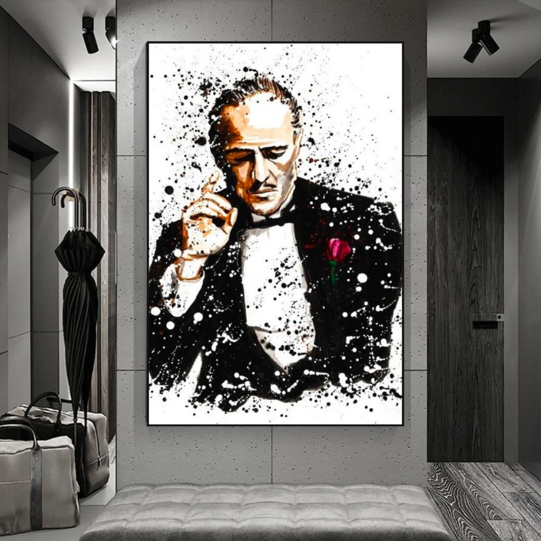 Godfather Poster: Official Merchandise for Fans-ChandeliersDecor.com