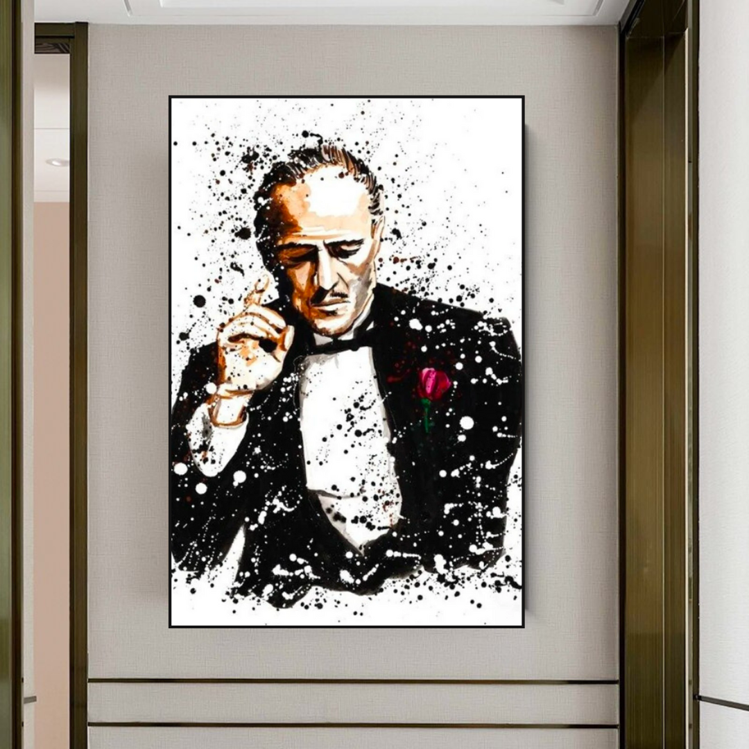 Godfather Poster: Official Merchandise for Fans-ChandeliersDecor.com