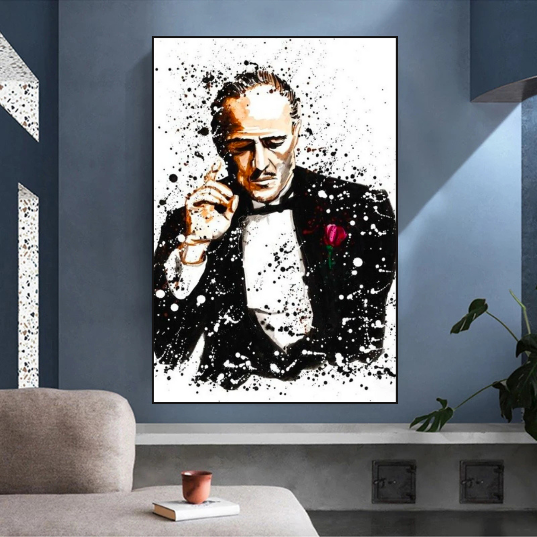 Godfather Poster: Official Merchandise for Fans-ChandeliersDecor.com