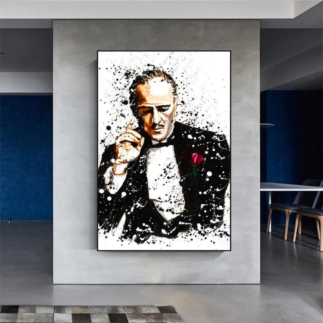 Godfather Poster: Official Merchandise for Fans-ChandeliersDecor.com