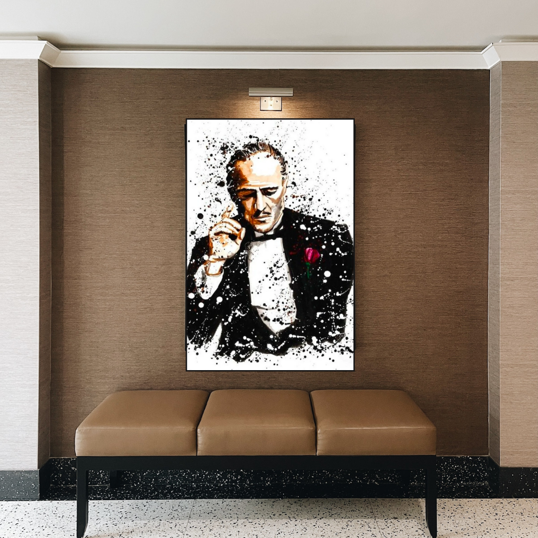 Godfather Poster: Official Merchandise for Fans-ChandeliersDecor.com