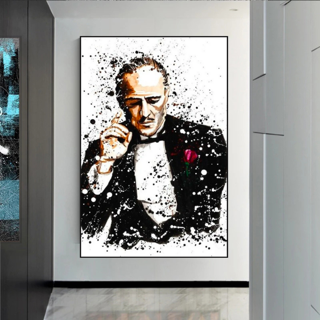 Godfather Poster: Official Merchandise for Fans-ChandeliersDecor.com
