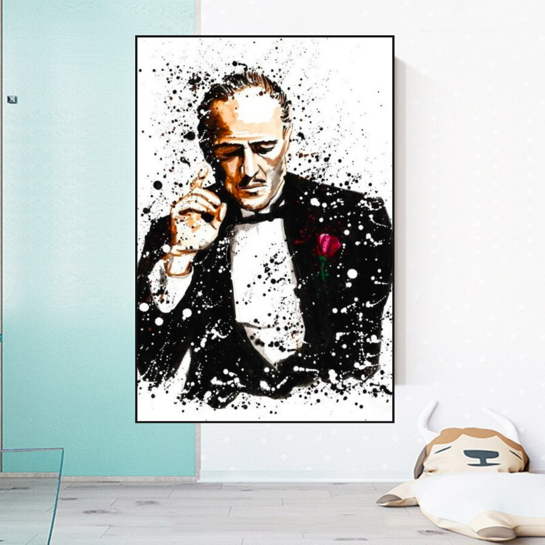 Godfather Poster: Official Merchandise for Fans-ChandeliersDecor.com