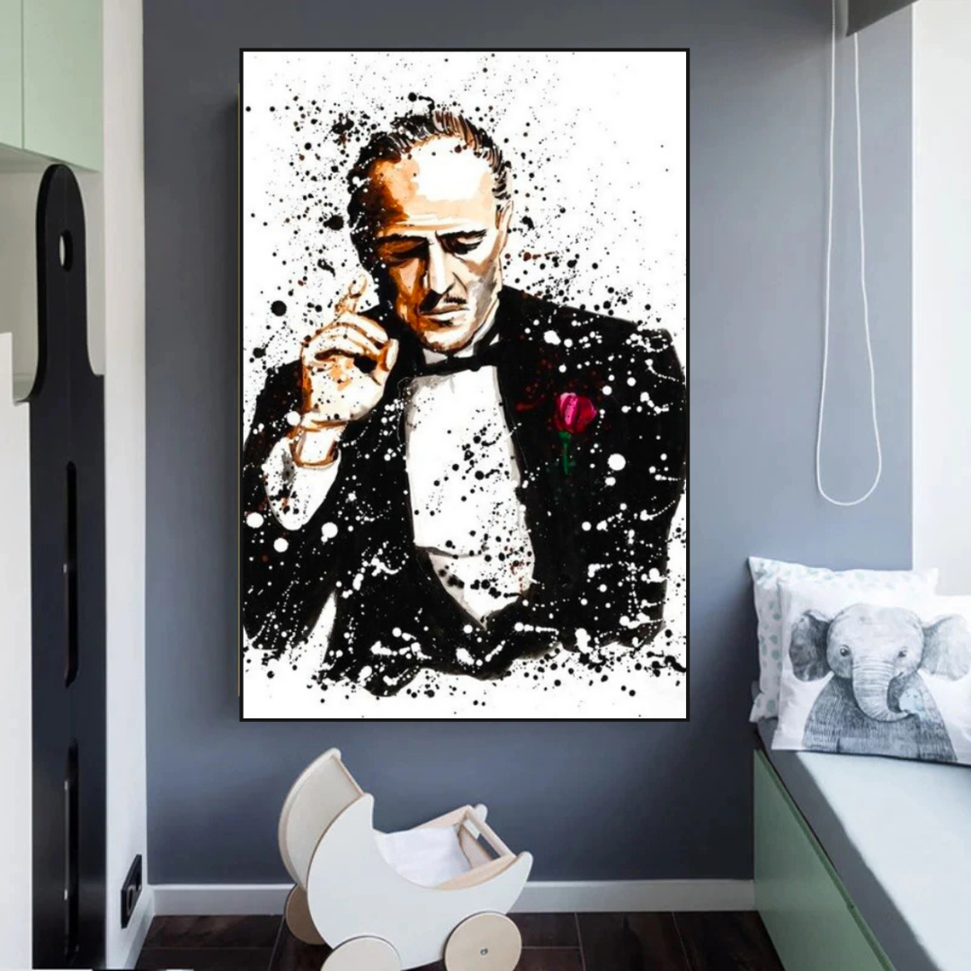Godfather Poster: Official Merchandise for Fans-ChandeliersDecor.com