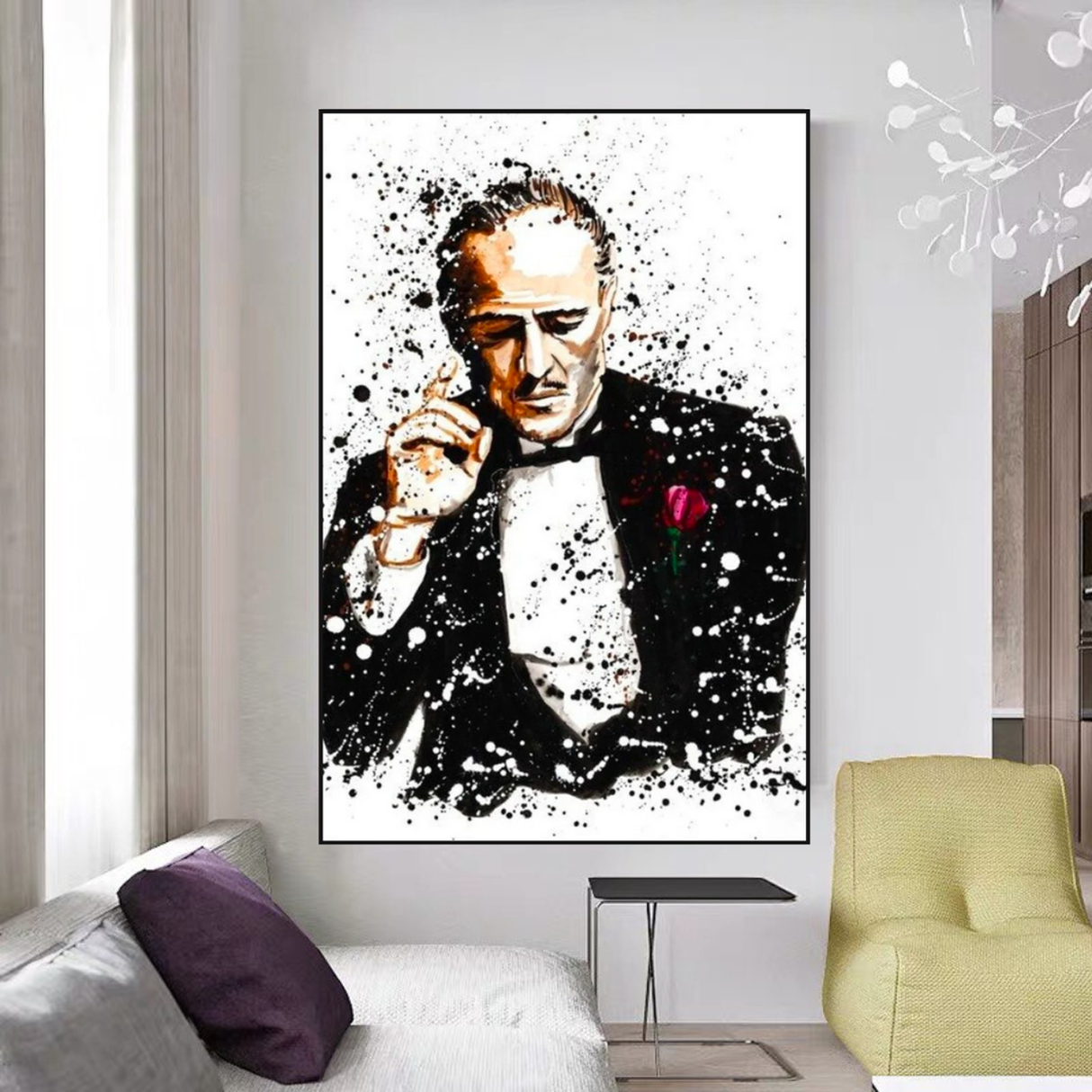 Godfather Poster: Official Merchandise for Fans-ChandeliersDecor.com
