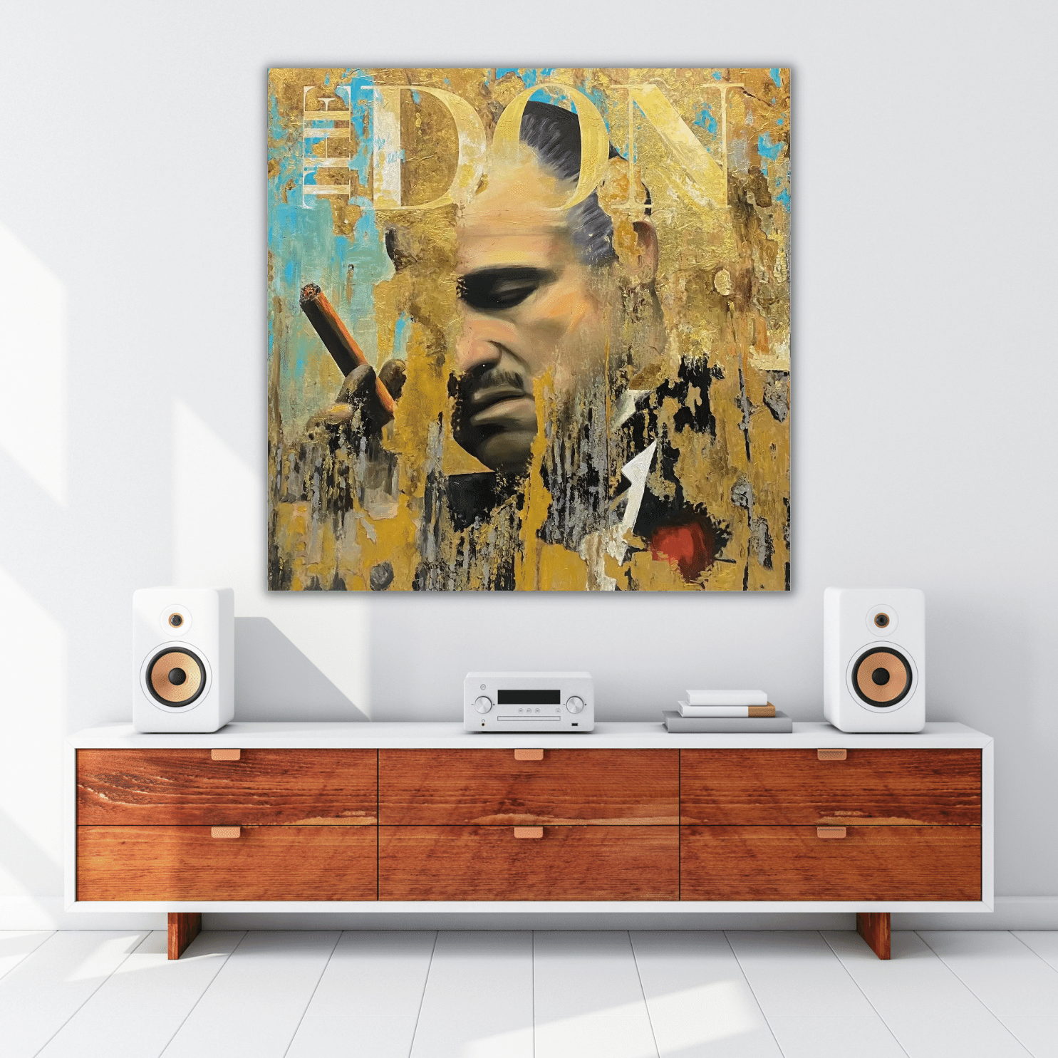 ChandeliersDecor.com-Godfather Wall Art-Godfather The Don Canvas Wall Art