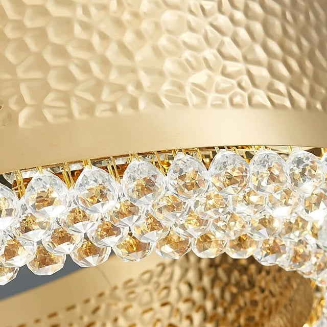 Gold Crystal Chandelier - Elegant Lighting Solution-ChandeliersDecor.com