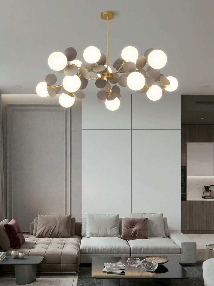 Grape Design Glass Chandelier - Unique & Elegant Lighting-ChandeliersDecor.com