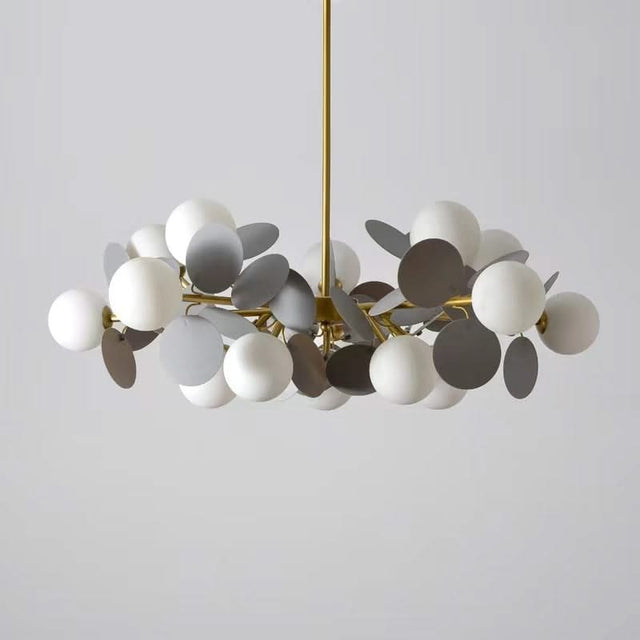 Grape Design Glass Chandelier - Unique & Elegant Lighting-ChandeliersDecor.com