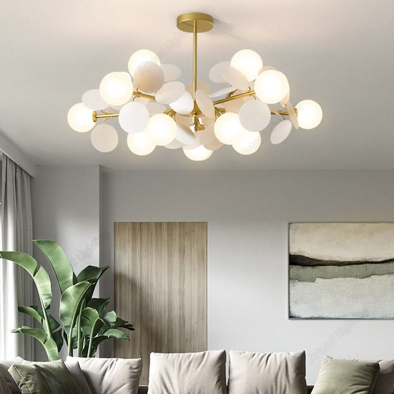 Grape Design Glass Chandelier - Unique & Elegant Lighting-ChandeliersDecor.com