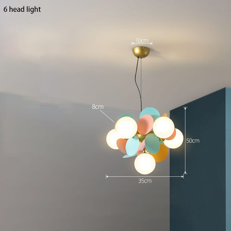 Grape Design Glass Chandelier - Unique & Elegant Lighting-ChandeliersDecor.com