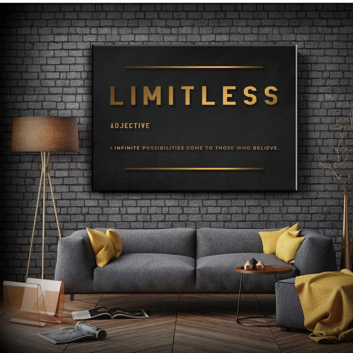 ChandeliersDecor.com-Wall Posters-Grind Hustle Success Motivational Posters Canvas Wall Art