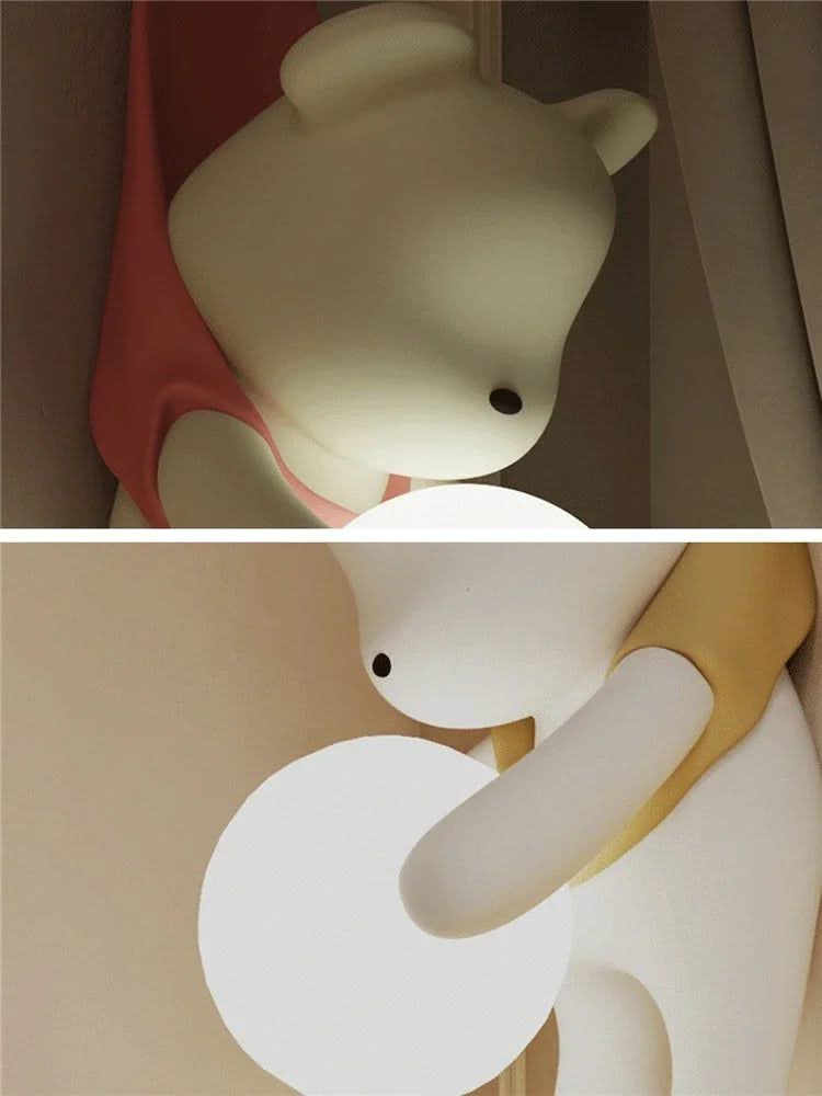 Hanging Bear Wall Hanging Light for Kids Room-ChandeliersDecor.com