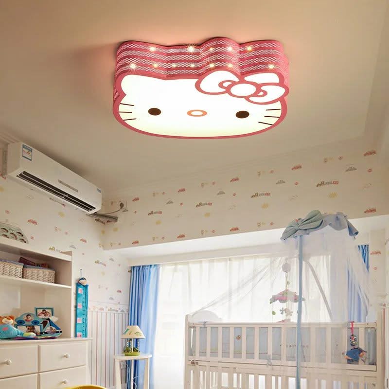 Hello Kitty Girls Room Light-ChandeliersDecor.com