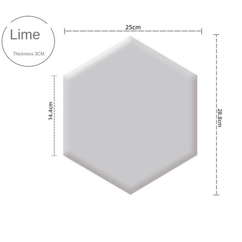 ChandeliersDecor.com-Padded Walls-Hexagonal Acoustic Wall Panels for Living Room and Kids Room