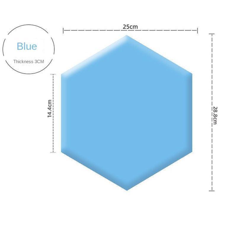 ChandeliersDecor.com-Padded Walls-Hexagonal Acoustic Wall Panels for Living Room and Kids Room
