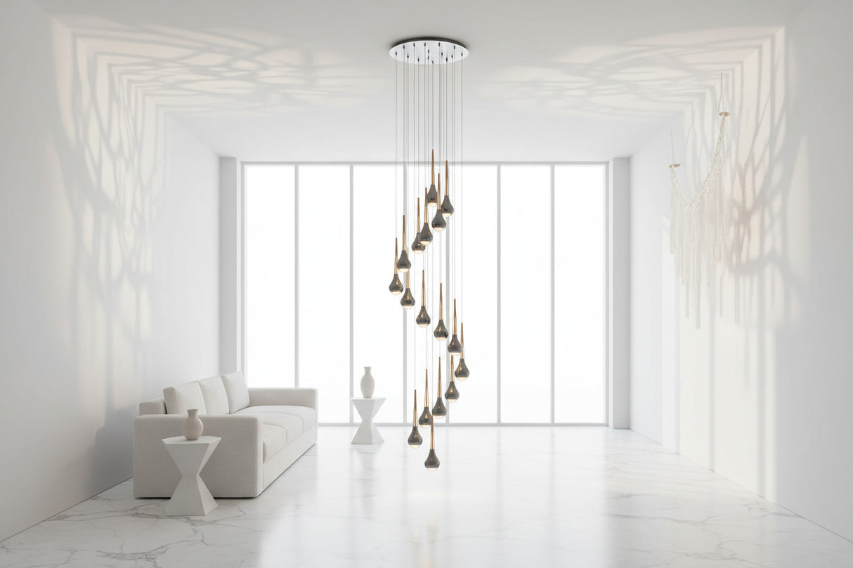 Hollow High Chandelier Light-ChandeliersDecor.com