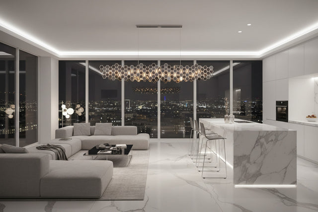 Honeycomb Chandelier - Elegant Lighting Fixture-ChandeliersDecor.com