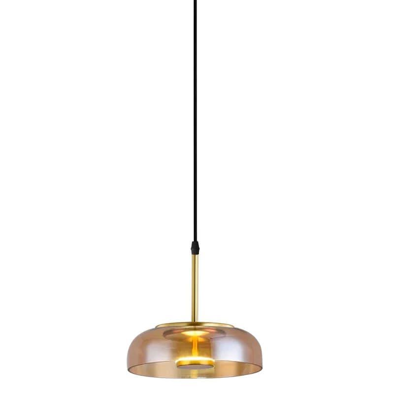 Illuminate Your Space with LED Glass Bowl Pendant-ChandeliersDecor.com