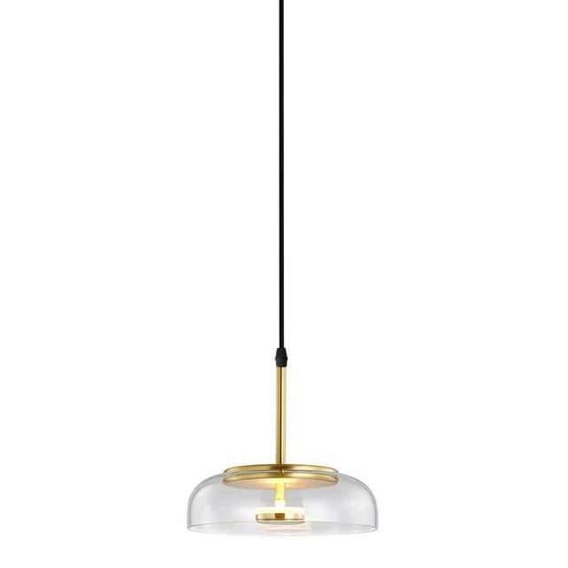 Illuminate Your Space with LED Glass Bowl Pendant-ChandeliersDecor.com