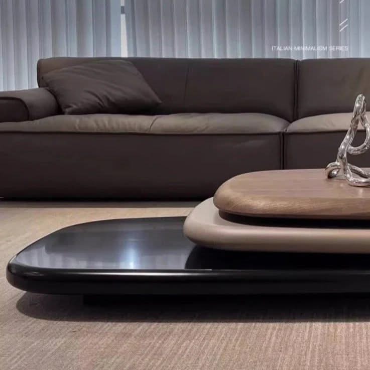 Italian Design Pebbles Rotating Coffee Table-ChandeliersDecor.com
