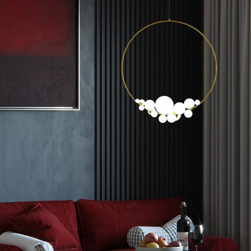 Italian Designer Ring Lighting - Exquisite Elegant Design-ChandeliersDecor.com