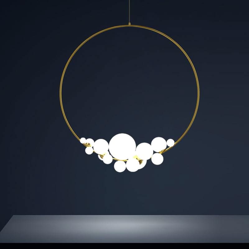 Italian Designer Ring Lighting - Exquisite Elegant Design-ChandeliersDecor.com