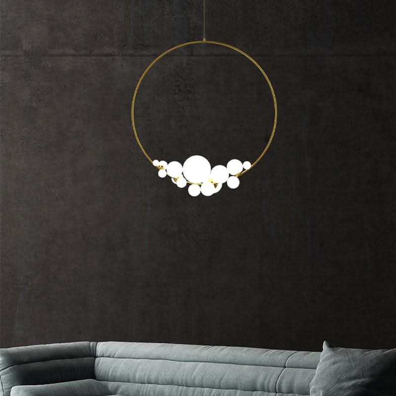 Italian Designer Ring Lighting - Exquisite Elegant Design-ChandeliersDecor.com